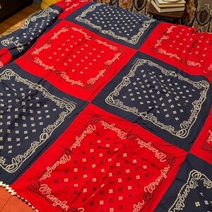 Table Cloth and Napkins handmade bandana picnic plus napkins